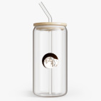 Банка с бамбуковой крышкой