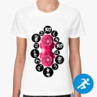 Женская спортивная футболка