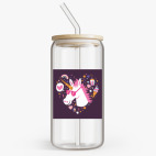 Банка с бамбуковой крышкой