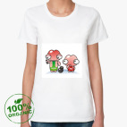 Женская футболка органик