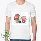 Мужская футболка органик