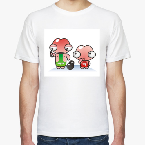 Футболка с принтом BIG SIZE PENIS