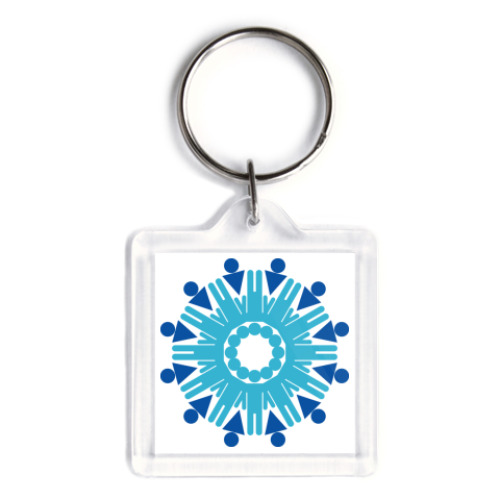 Брелок с принтом boys&girls