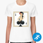 Женская спортивная футболка