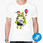 Мужская спортивная футболка