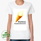 Женская футболка органик