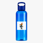 Прозрачная спортивная бутылка