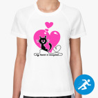 Женская спортивная футболка