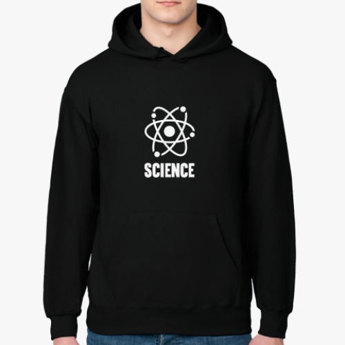 Толстовка худи с принтом Science