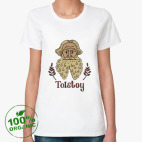 Женская футболка органик