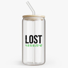 Банка с бамбуковой крышкой