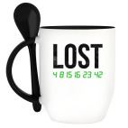 Кружка с ложкой