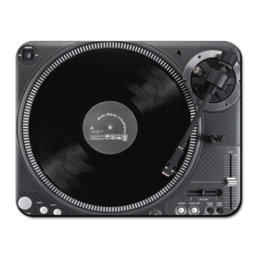 Коврик для мыши с принтом Dj is GOD