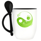 Кружка с ложкой