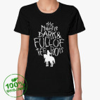 Женская футболка органик