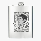 Фляжка стальная