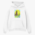 Толстовка худи оверсайз