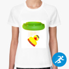 Женская спортивная футболка