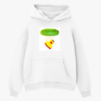 Толстовка худи оверсайз