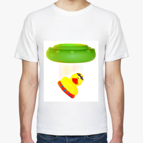 Футболка с принтом Похититель Уточек