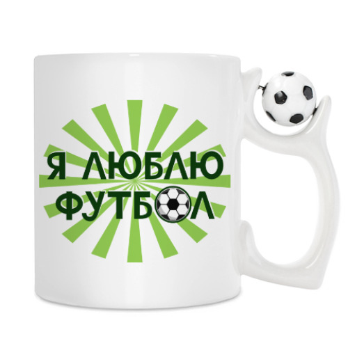 Кружка с принтом Футбол