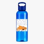 Прозрачная спортивная бутылка