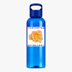 Прозрачная спортивная бутылка