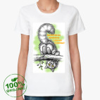 Женская футболка органик