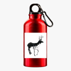 Металлическая бутылка 400 мл UV-DTF