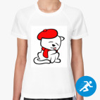 Женская спортивная футболка