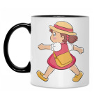 Кружка двухцветная