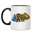 Кружка двухцветная