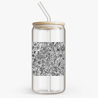 Банка с бамбуковой крышкой