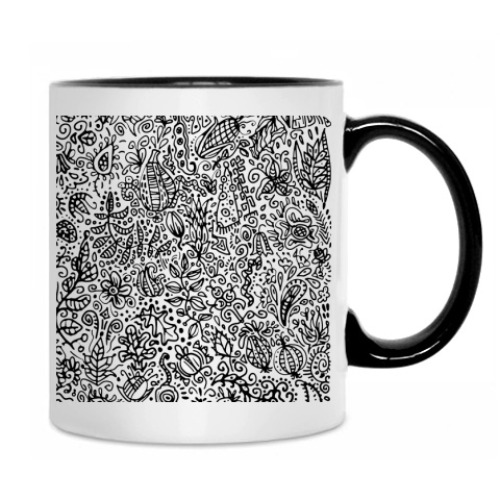 Кружка с принтом Узорчик