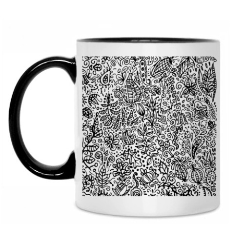 Кружка с принтом Узорчик