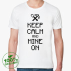 Мужская футболка органик