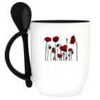 Кружка с ложкой