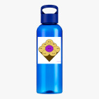 Прозрачная спортивная бутылка