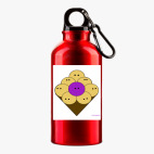 Металлическая бутылка 400 мл UV-DTF