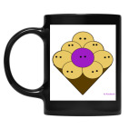 Кружка цветная UV-DTF