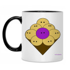 Кружка двухцветная