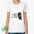 Женская футболка органик