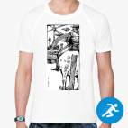 Мужская спортивная футболка