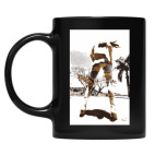 Кружка цветная UV-DTF