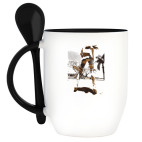 Кружка с ложкой