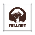 Магнит 6.5 x 6.5 см  Ядерный взрыв