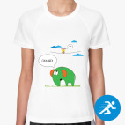 Женская спортивная футболка