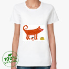 Женская футболка органик