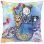 Девочка и собаки