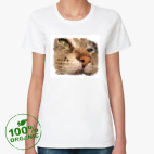 Женская футболка органик